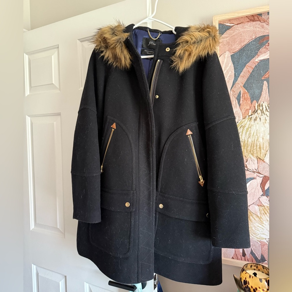 J. Crew Chateau Stadium Cloth Parka